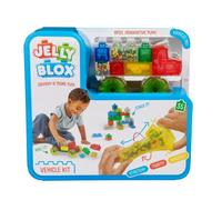 Blocs de construction - GOLIATH - Jelly Blox Vroom Truck Kit - Blocs souples avec voitures! Des 2 ans