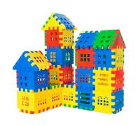 Blocs de Construction imbriqués - Blocs gaufrés Jumbo-Jouets en kit, Jouets de Construction empilables avec Blocs gaufrés | Blocs empilables pédagogiques,Jouets de Construction pour Bambins et