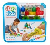 Blocs de construction - Jelly Blox Vroom Truck Kit - Blocs souples avec voitures! Des 2 ans G