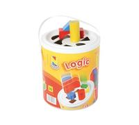 Blocs de Construction - Logic Steckspieltrommel - 30 Pièces en Bois - à Partir 1