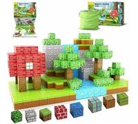 Blocs de construction magnétique style minecraft Bounty© style - 100 pièces - Jouet Enfant