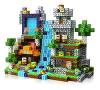 Blocs de construction magnétiques 25-128 pièces, jeux de construction pour enfants, jouets éducatifs STEM pour enfants 3+, cadeau de construction DIY pour un monde ouvert Random-100pcs