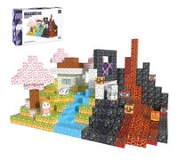 Blocs de Construction Magnétiques Carrés XINQIYUAN 2,5cm, Lot de 100 Pièces (2)