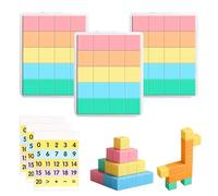 Blocs de Construction MagnéTiques, Jeu Construction MagnéTique pour Enfants GarçOns Filles 60 PièCes, Jouet de Construction éDucatif Carreaux de Cubes MagnéTiques pour Enfants de 3, 4, 5, 6, 7