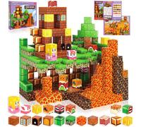 Blocs de construction magnétiques - SWAPY - 100 pièces - Montessori - 3 à 12 ans - Fantaisie - Matériau ABS