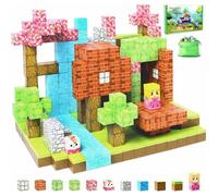 Blocs de Construction Magnétiques - ZIG-ZAG TERRITOIRES - Kit Mondial - 70 Pièces - Multicolore - 3 Ans et Plus