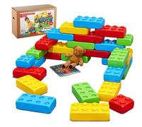 Blocs de construction - MARIOINEX 901304 - 33 pièces - Multicolore - Pour enfants à partir de 3 ans