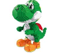 Blocs de construction miniatures intéressants en diamant, assemblage de dinosaures, blocs de construction nano, jouets pour enfants