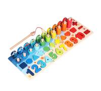 Blocs De Construction Numériques Éducatifs Précoces, Développement De L'Intelligence, Comptage Des Nombres, Forme Assortie, Jeu Numérique, Jouets En Bois Pour Enfants