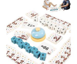 Blocs de Construction Numériques - Jouets Éducatifs Interactifs Sur Les Nombres,Ensemble de Manipulation Mathématique,pour Garçons Maison Voyage Salle de Classe Maternelle École à la Maison Anniversai