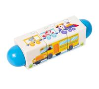 Blocs de Construction pour - Kit de Construction de Puzzle Rotatif interactif - Jouet éducatif créatif pour, idéal pour Les activités Scolaires et de Voyage pour développer des