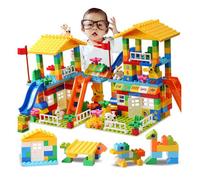 Blocs de construction - PREMIUMDEALS - Lot 100 pièces - Compatibles LEGO® DUPLO® - Multicolore - Dès 2 ans