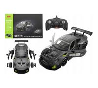 Blocs de construction - Rastar - Porsche 911 GT2 - Gris - 68 éléments - À monter soi-même