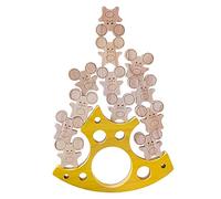 Blocs de construction sensoriels Tumble Jumble Mouse pour stimulation de base au fromage, tour d'apprentissage, bureau familial, blocs d'équilibre, kit de jeu, bloc d'équilibre, puzzle pour exercice