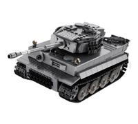 Blocs de construction - Tiger - Char de la Seconde Guerre mondiale - 800 pièces - Télécommande - Plastique ABS
