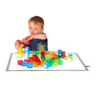 Blocs de couleur translucides 50 pcs