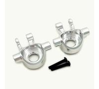 Blocs de direction avant en aluminium argenté pour Traxxas 1/8 JATO 4X4 9037