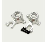 Blocs de direction avant en aluminium argenté pour Traxxas Mini Maxx Mini Slash 4x4 Mini XRT 10736