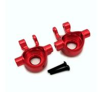 Blocs de direction avant en aluminium rouge pour Traxxas 1/8 JATO 4X4 9037