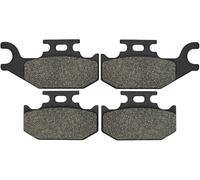 Blocs de frein pour moto Plaquettes de frein pour moto pour Suzuki LTA 400 F 750 LTA400 F750 Kingquad LTF LTF400(Front set)