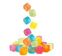 Blocs de glace non fondants, moules carrés pour refroidir le vin et le whisky, pour cocktail, café, whisky, bière, vodka, vin, barbecue, pique-nique, bar, camping