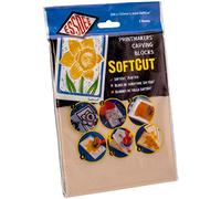 Blocs de Gravure et Sculpture Essdee Softcut (200 x 150 x 3 mm, Lot de 2)