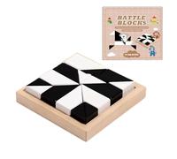 Blocs - de | Jeu de combinaison, bloc de dissimulation 3D avec plateau, puzzle d'éducation précoce, de formation de compétences logiques pour ni