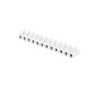 Blocs de jonction életriques | Barrières de connexion électrique du terminal | Connecteur rapide borne de serrage pour câble électrique | Barette 6mm ² | Blanc Vrac | 704110 Debflex