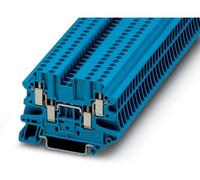 Blocs de jonction simple Phoenix Contact UT 2,5-QUATTRO BU 3044555 bleu 50 pc(s)