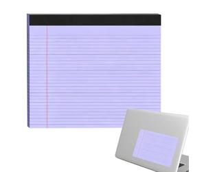 Blocs de Légal Colorés 24x27 cm Carnets à Feuilles Perforées