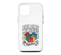 Blocs de mémoire de Construction Maître de Construction Briques Jouets Coque pour iPhone 12/12 Pro