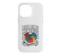 Blocs de mémoire de Construction Maître de Construction Briques Jouets Coque pour iPhone 14 Pro Max