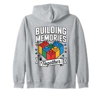 Blocs de mémoire de Construction Maître de Construction Briques Jouets Sweat à Capuche