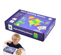 Blocs de motifs géométriques, puzzles de forme géométrique pour les,Tangram graphiques multicolores Tangram Toys pour Sac de Pâques | Jeu éducatif graphique multicolore Tangram