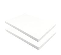 Blocs de mousse de polystyrène haute densité for l'artisanat et le modelage - 50 cm x 60 cm, parfaits for les projets artistiques et les créations DIY(White,Thickness 2cm 2pc)