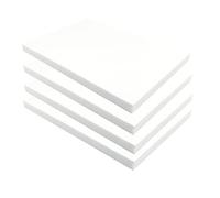 Blocs de mousse haute densité for loisirs créatifs - 20 cm x 30 cm, parfaits for la sculpture, le modélisme et les projets de bricolage(White,Thickness 2cm 4pcs)