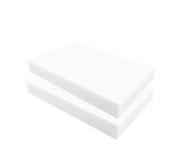 Blocs de mousse haute densité for loisirs créatifs - 20 cm x 30 cm, parfaits for la sculpture, le modélisme et les projets de bricolage(White,Thickness 5cm 2pcs)