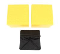 Blocs de nivellement PolyGen pour remorque de voyage avec design emboîtable pour camping sur sol irrégulier offrant un support stable Blocs de cric robustes avec sac de transport