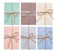 blocs de papier pour fond de scrapbooking, Papier de scrapbooking texturé, ensemble assorti, 180 feuilles de papier texturé spécial, fournitures de journal indésirable