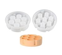 Blocs de pierres précieuses - Pack de formes acryliques, formes de nombres de cristel, pack de jetons de rôle d'aventure | Packs d’artisanat roulant personnalisés, contexte de jeu de session fantastiq
