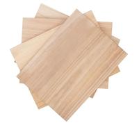 Blocs de planches de bois inachevés, étagères artisanales de bricolage, rectangles multitailles