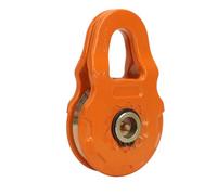 Blocs de Poulie de Remorquage de Bloc D'arrachage de Treuil, Résistance à la Rupture Minimale de 25 000 Lb/12,5 T, Limite de Charge de Travail de 12 500 Lb/6 T pour Camion