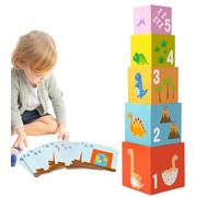 Blocs de Puzzle pour | Jouets Éducatifs d'Association de Couleurs - avec Cartes et Blocs en Bois,pour Activités d'apprentissage à la Maison, en Voyage et en