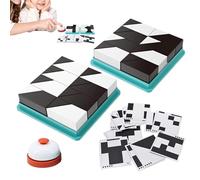 Blocs de réflexion rapide - Jouet de table éducatif avec plateau de rangement, blocs logiques | pour Pâques, salle de classe, préscolaire, jardin d' , remplis de chaussettes, filles et garçons
