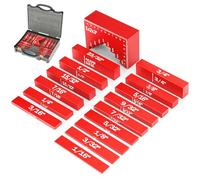 Blocs de réglage de hauteur, 16 barres de configuration de précision en aluminium, accessoires de défonceuse et scie de table, outils de travail du bois pour régler facilement la clôture, la lame, la