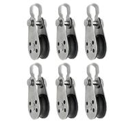 Blocs de rigging rotatifs individuels avec nylon inclus | Structure de roulement étanche intégrée, rotation du disque en nylon, guide de câble spécialement conçu