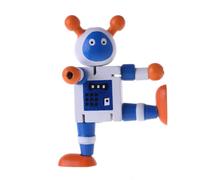 Blocs De Robot En Bois, 6 Nouveaux Styles, Jouets Figurines D'Action Pour Bébé, Modèle Mignon