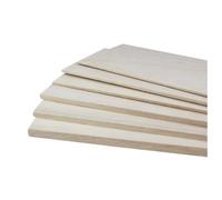 Blocs de sculpture en tilleul, Placage de planches bois camphre, paquet 5, 200x100mm, 3-15mm, for le bricolage(15mm)