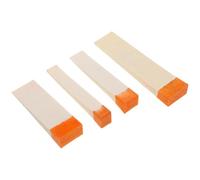 Blocs de Sourdine en Laine pour Cordes de Piano 4 Pièces Orange