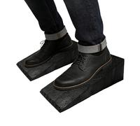 Blocs de squat robustes, 1 paire d'exercices, cale antidérapante avec base stable, appareil d'entraînement de fitness, appareil d'entraînement avec construction authentique, accessoires de squat pour